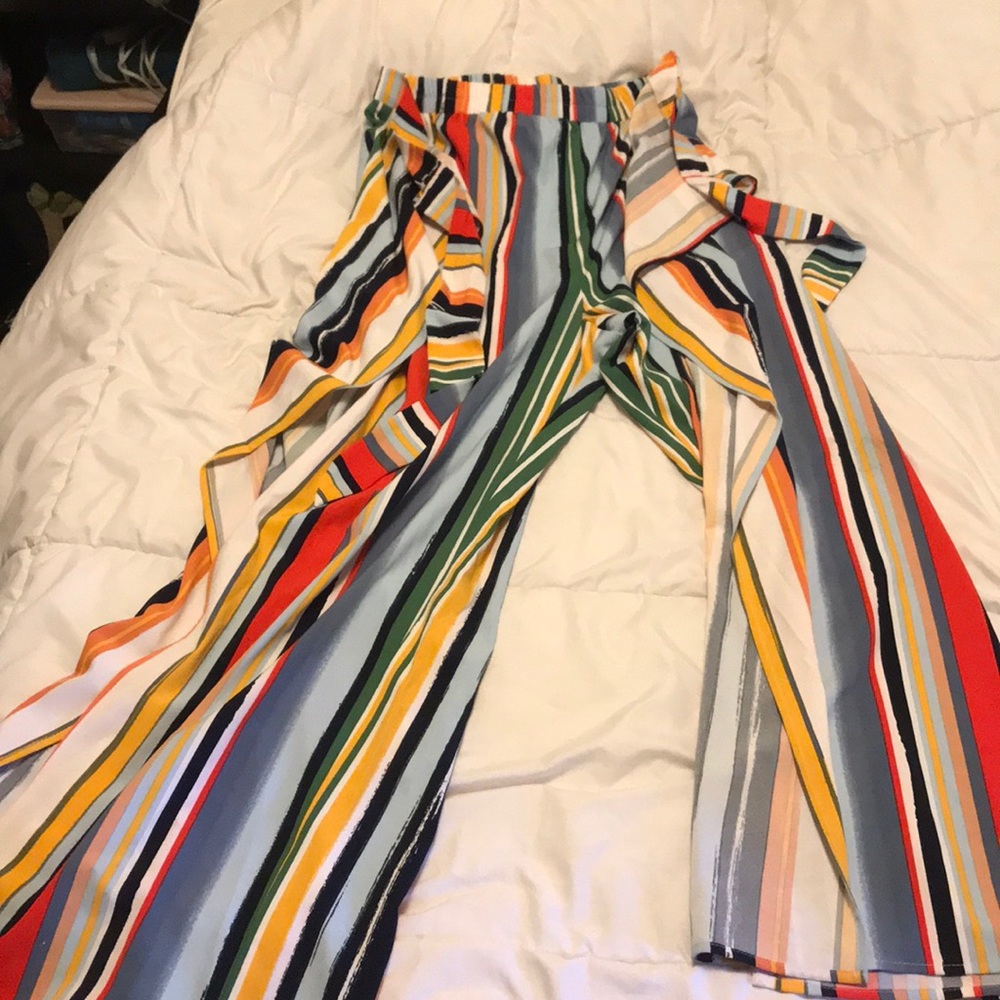 Brand new split leg pants
